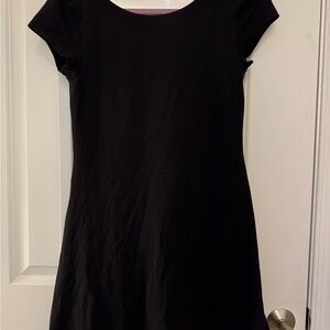Aerie Low Back Short Sleeve Exercise Dress with built in shorts